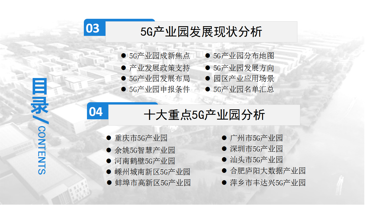 中商产业研究院：《2020年中国5G产业园市场前景