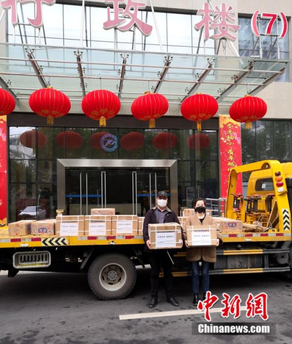 北京德赫得生物科技为武汉医护人员捐赠治疗面
