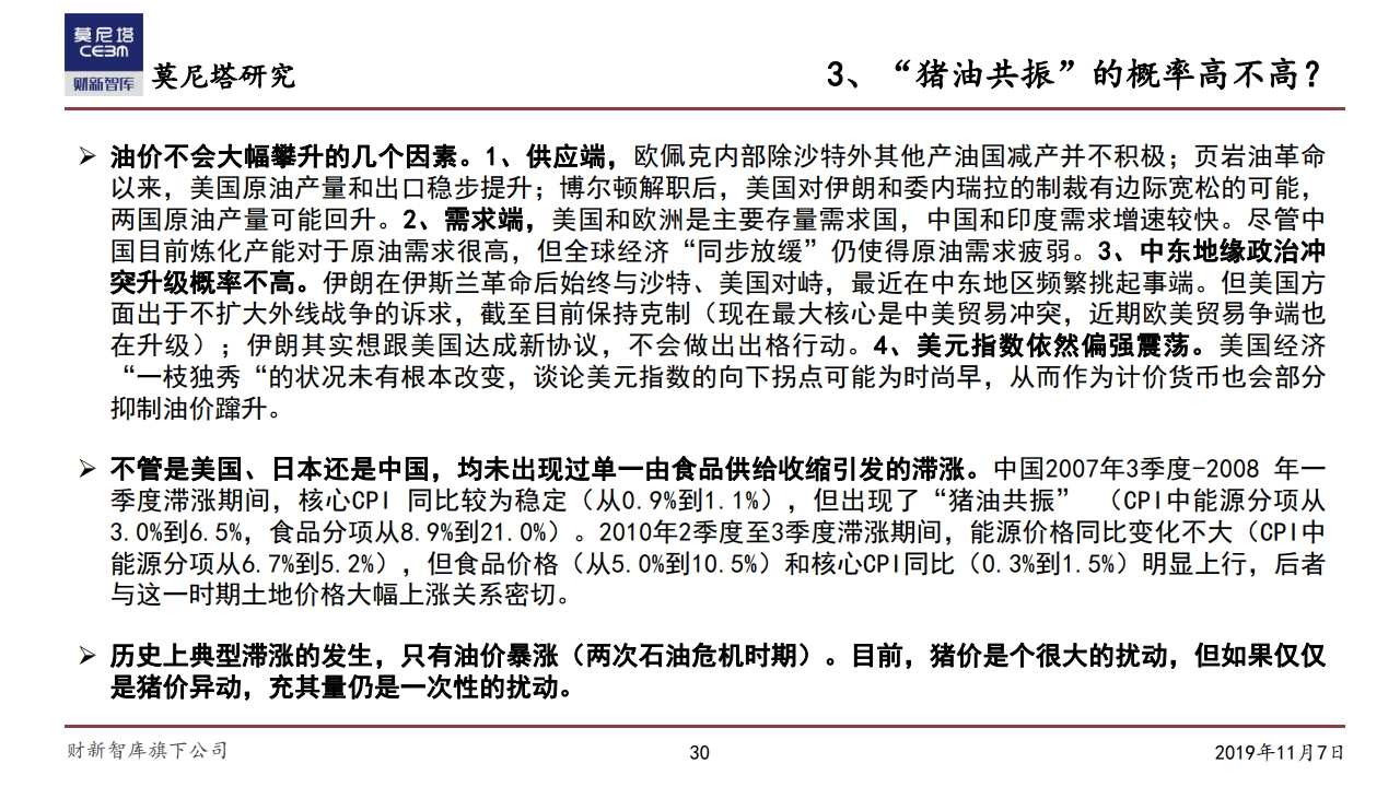 莫尼塔研究：中国经济下一步