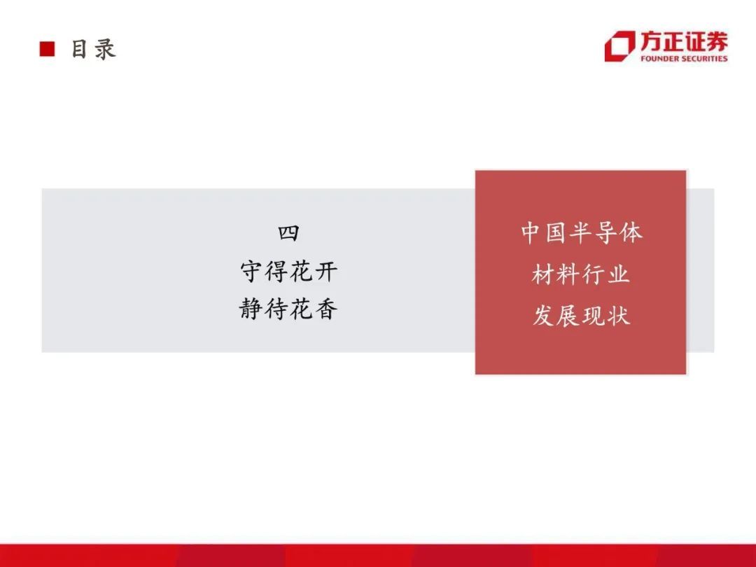 芯片国产化开启！半导体材料行业研究框架总论，设备先行材料接力【79页】