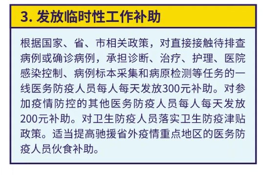 疫情防控期间深圳福田惠医政策包含工作补助吗