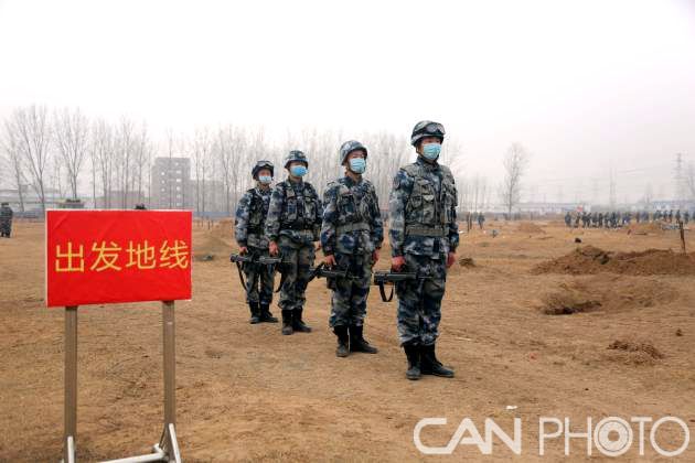 组图：练兵备战一刻不停！