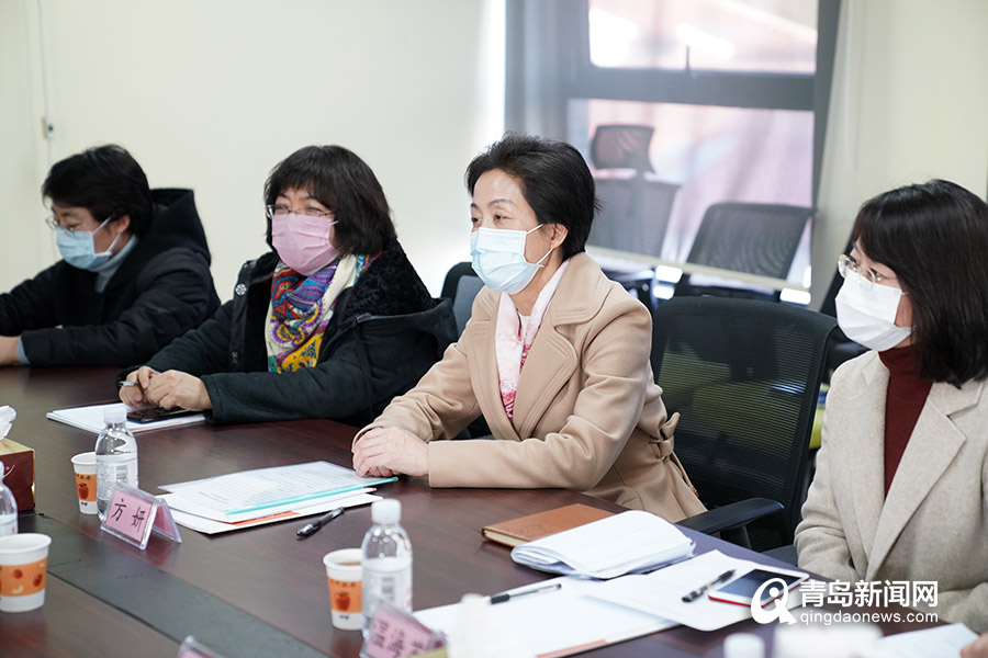市妇联主席方妍调研慰问青岛新闻网 寄语编辑部