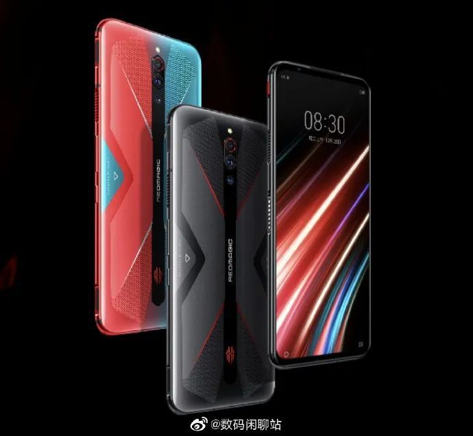 红魔 5G 手机官方渲染图曝光，「额头」大幅缩窄？