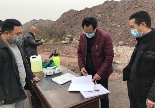 沿滩区有序推进建筑行业复产复工
