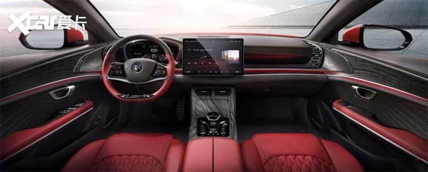 比亚迪汉内饰官图发布