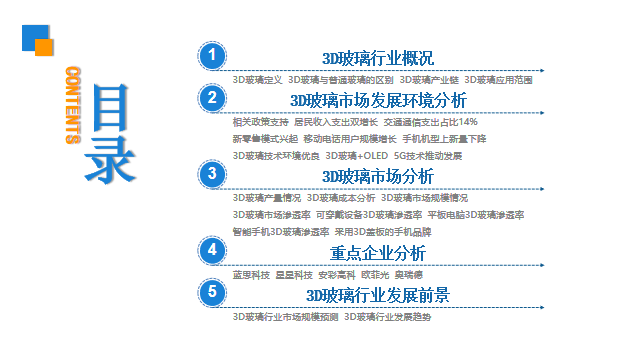 中商产业研究院：《2020年中国3D玻璃行业市场前