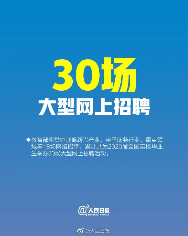 2020届毕业生，最新就业政策请收好！