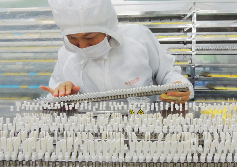 江苏连云港：医药行业生产企业加快复工复产