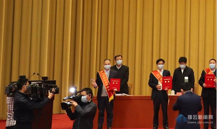 在全省制造业高质量发展大会上，缙云这家企业