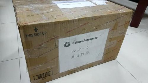 柯林斯宇航分批寄往中国的口罩