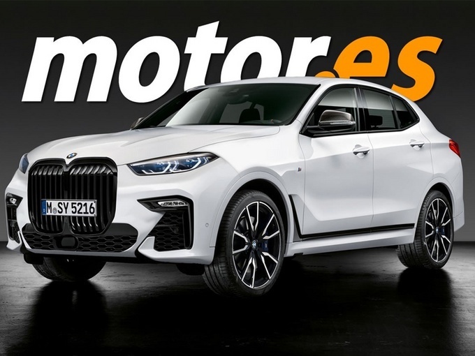 宝马X8大型轿跑SUV渲染图 2022年开售 