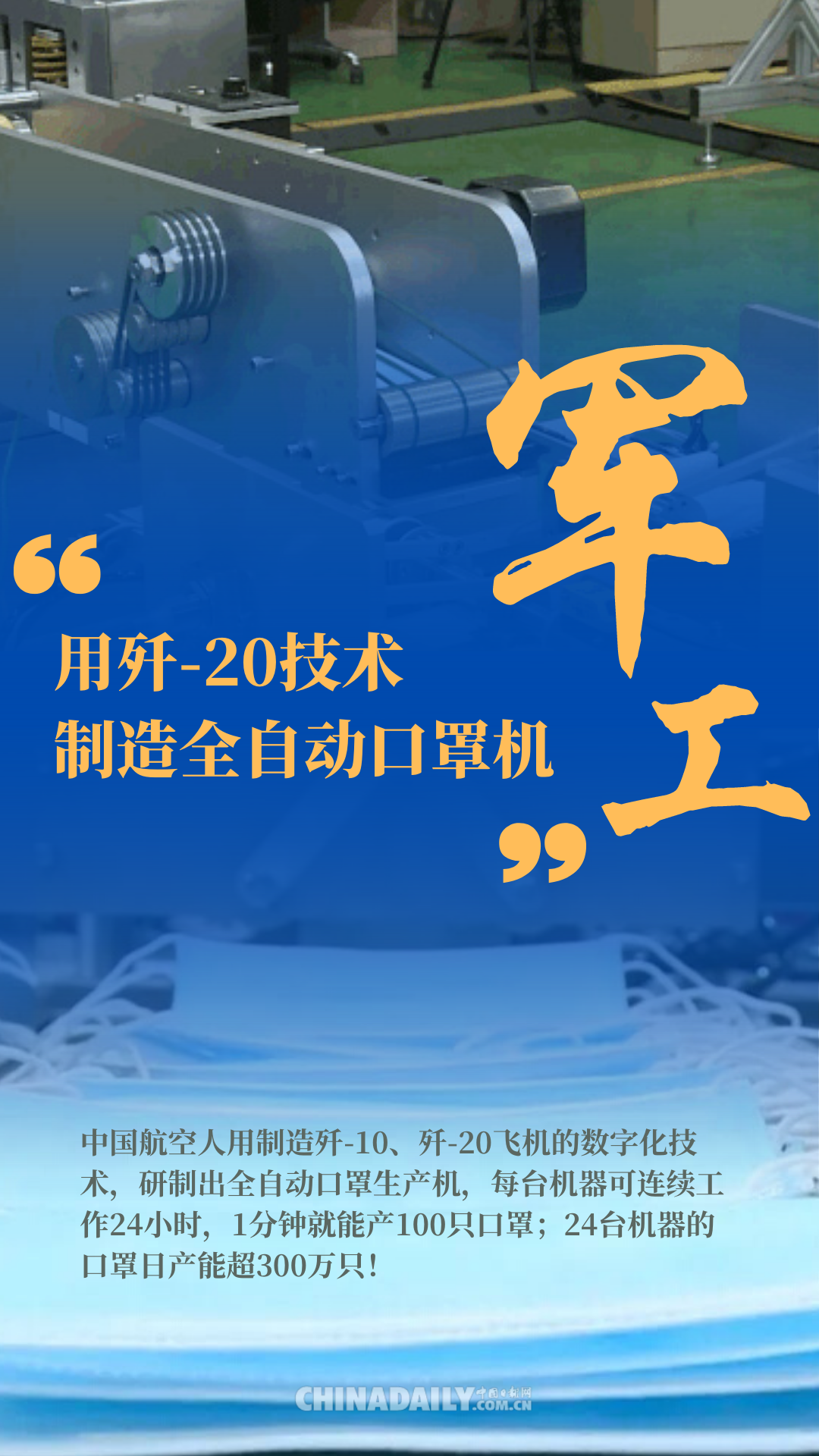 图说 ▏“罩”顾世界️ 这就是中国制造的力量
