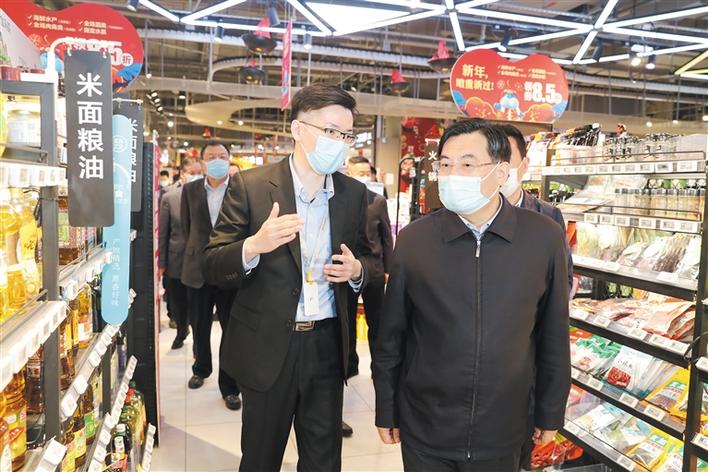 胡和平在调研服务业复工复产时强调落实政策克