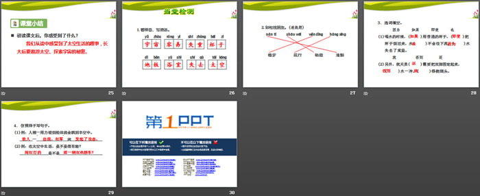 《太空生活趣事多》PPT课件(第一课时)