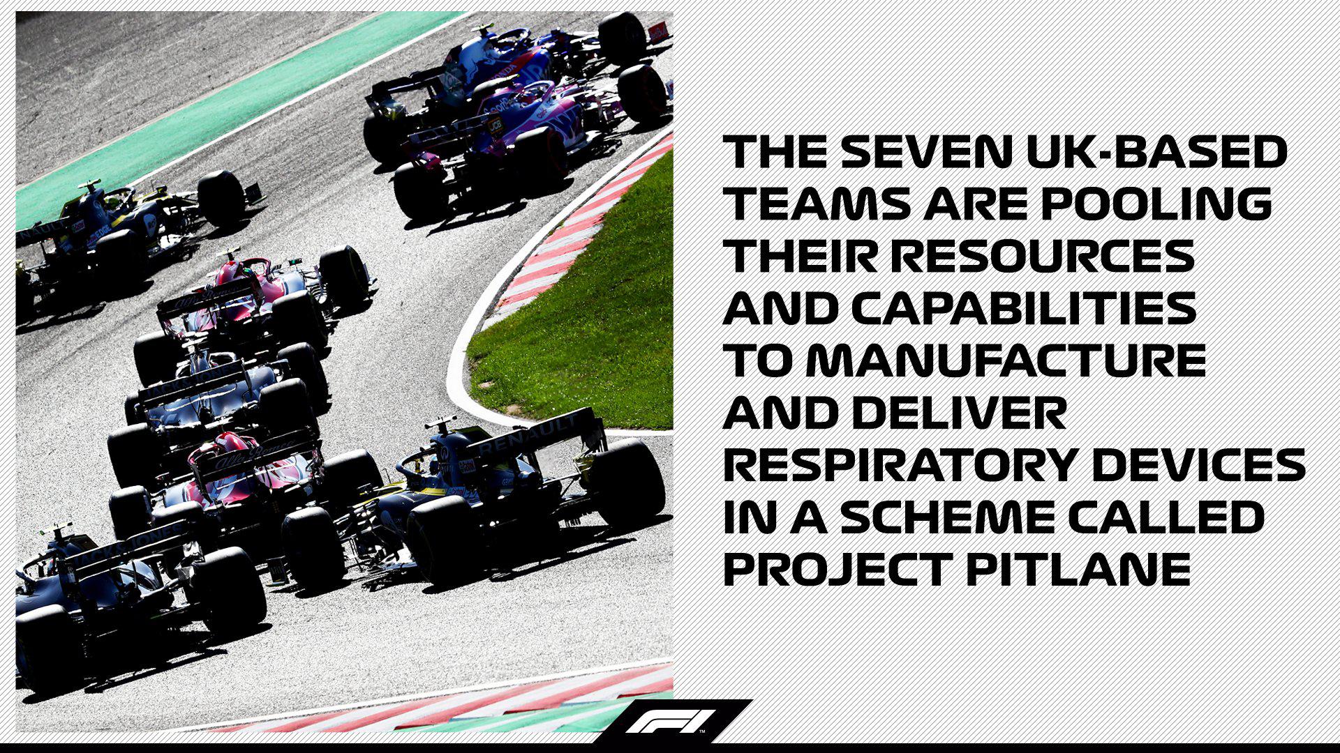 七支F1车队组团研发呼吸机 协助英国政府抗击疫情