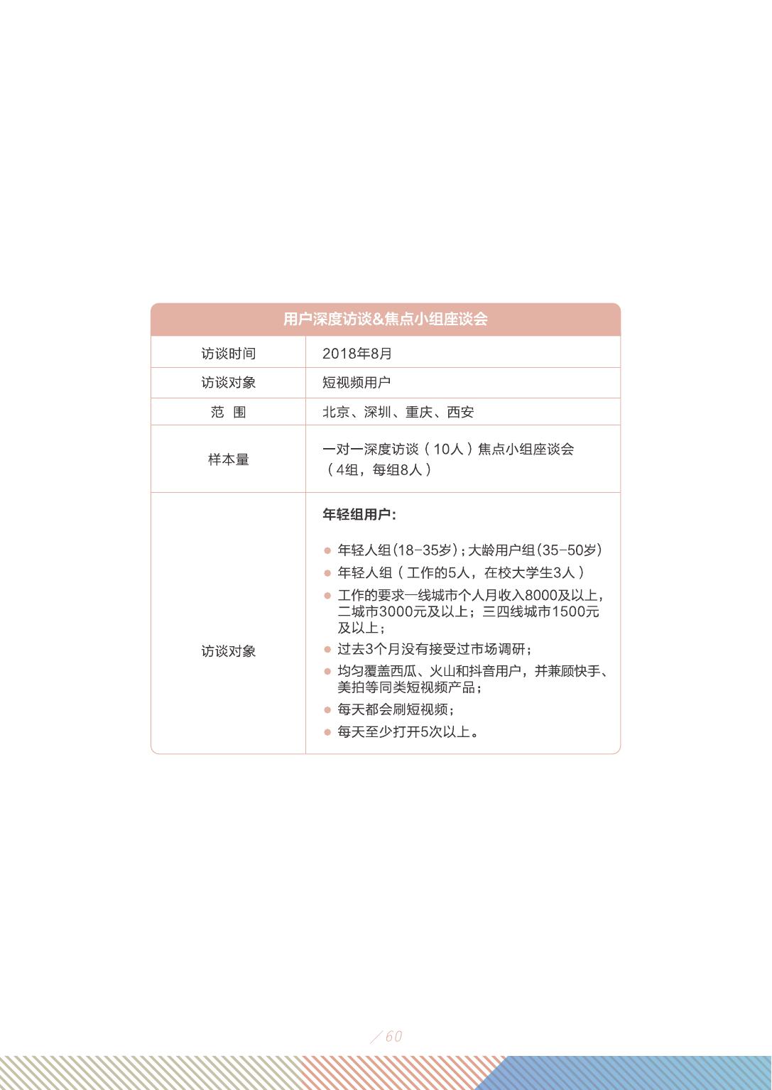 2019年短视频行业市场研究报告