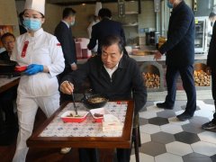 济南市人民政府 新闻 孙立成调研餐饮服务业复工