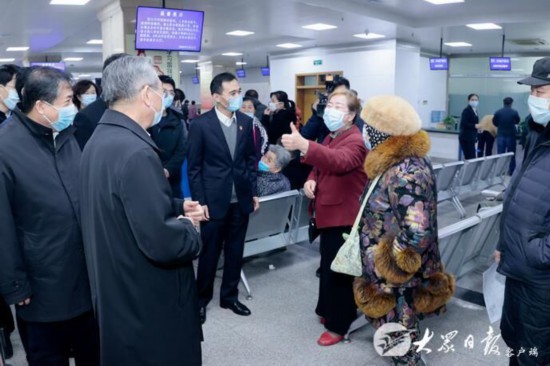 劉家義在濟南調研服務業復工復產情況