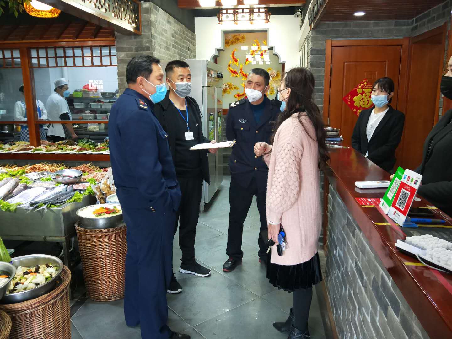 通济街道做好餐饮行业复工食品安全检查工作