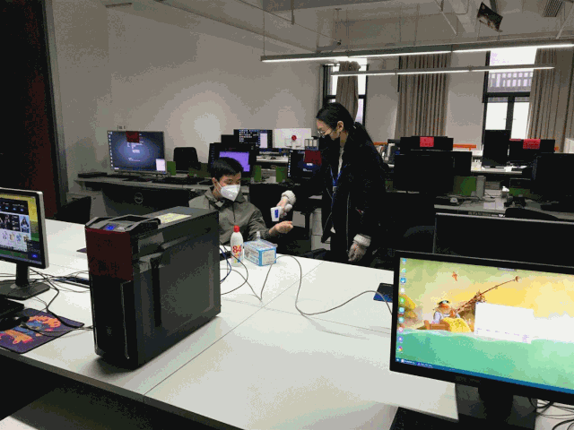 光谷企业盛天网络有序复工 赖春临：在逆境中也