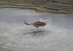 空地协同国产消防直升机扑灭云南森林大火
