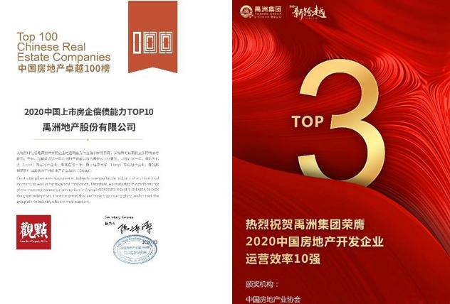净利润39.67亿元创新高位居行业前30，禹洲地产韧性强劲跨越行业寒冬