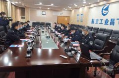 市领导到航空工业昌飞公司开展调研工作