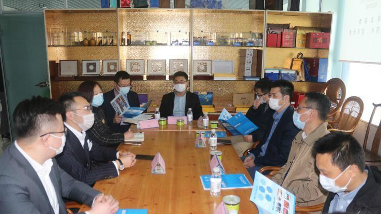 山东省地方金融监管局走访调研崂山企业