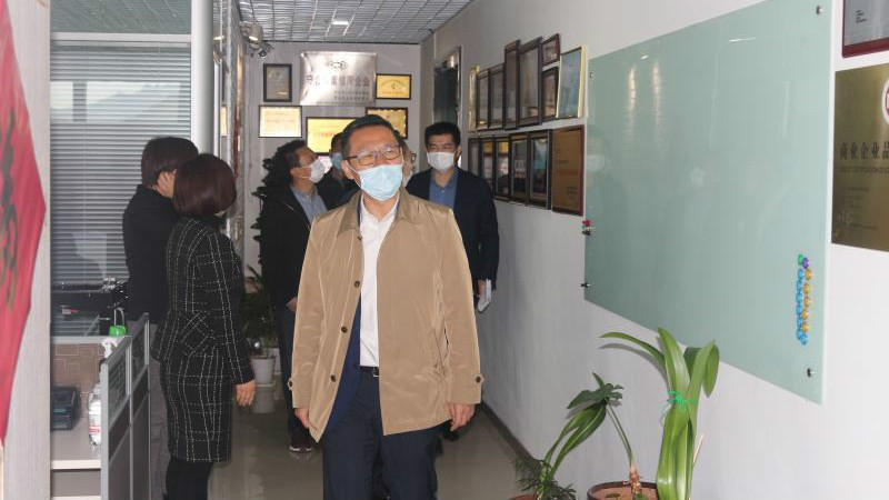 山东省地方金融监管局走访调研崂山企业
