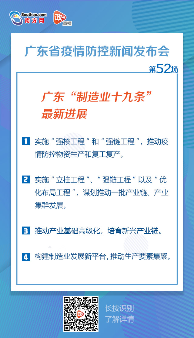 广东“制造业十九条”进展如何？这场新闻发布