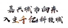 嘉兴城市向东 入主千亿科技城