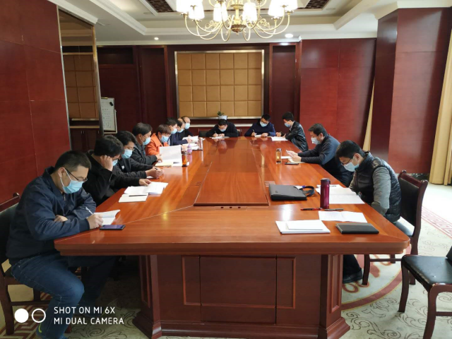 滨州市派阳信县“四进”工作组召开工作推进会