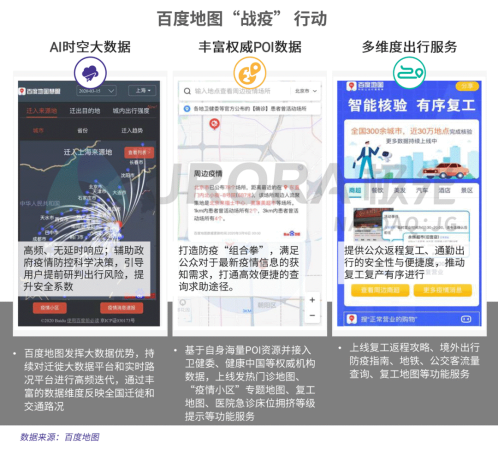 极光报告：疫期地图行业需求下滑 百度地图AI+大数据化危机为“战疫”力量