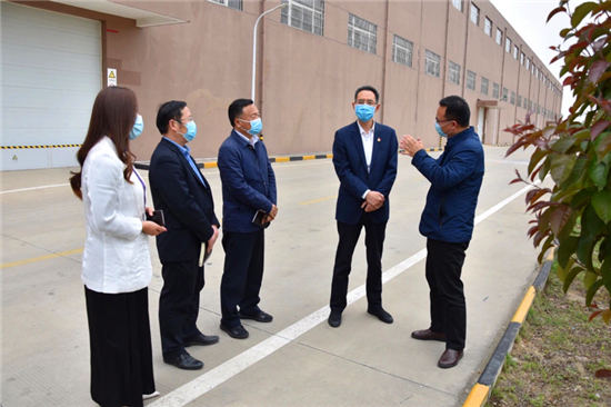 王文峰调研工业企业生产经营情况