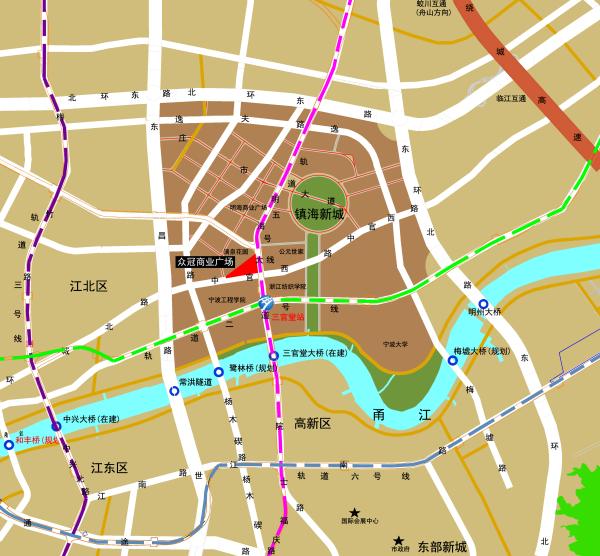三号桥五交化市场＂新生＂ 江北众冠商业广场今天