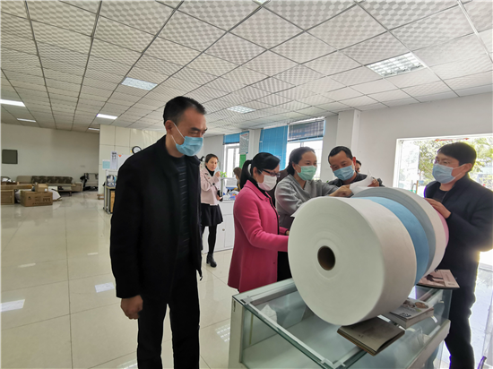 眉山市市场监管局用心护航民用口罩生产质量安全