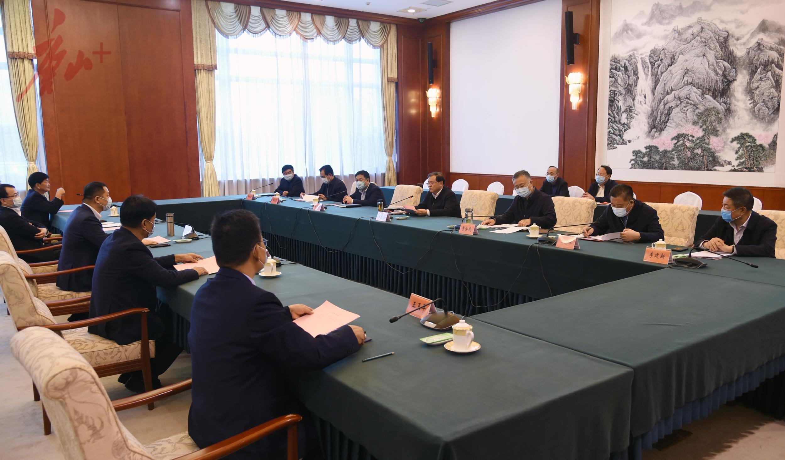 张古江会见国药控股公司副总裁、国药乐仁堂董事长许双军一行