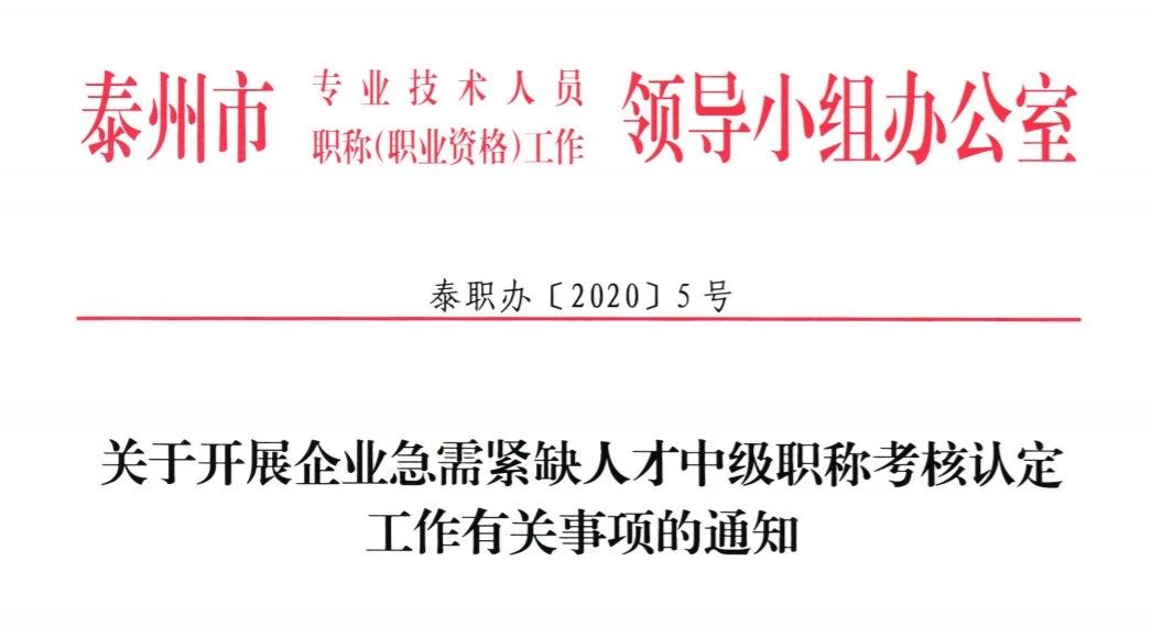 不拘一格评价人才！职称考核认定新政策来了……