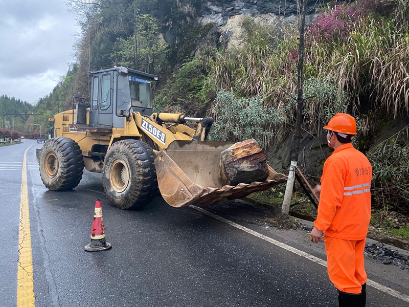 清理边沟 植树绿化 开化县公路管理局掀起春季专项保养热潮