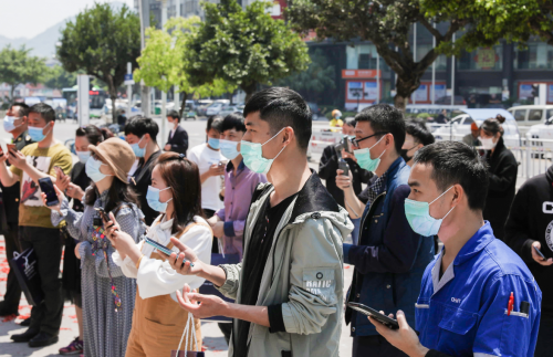 直击4月27日正泰居家乐清直营体验店开业现场