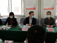 市派驻市南联系服务企业队湛山二分队 召开联系