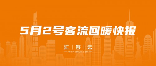 5月2日全国购物中心客流回暖数据快报