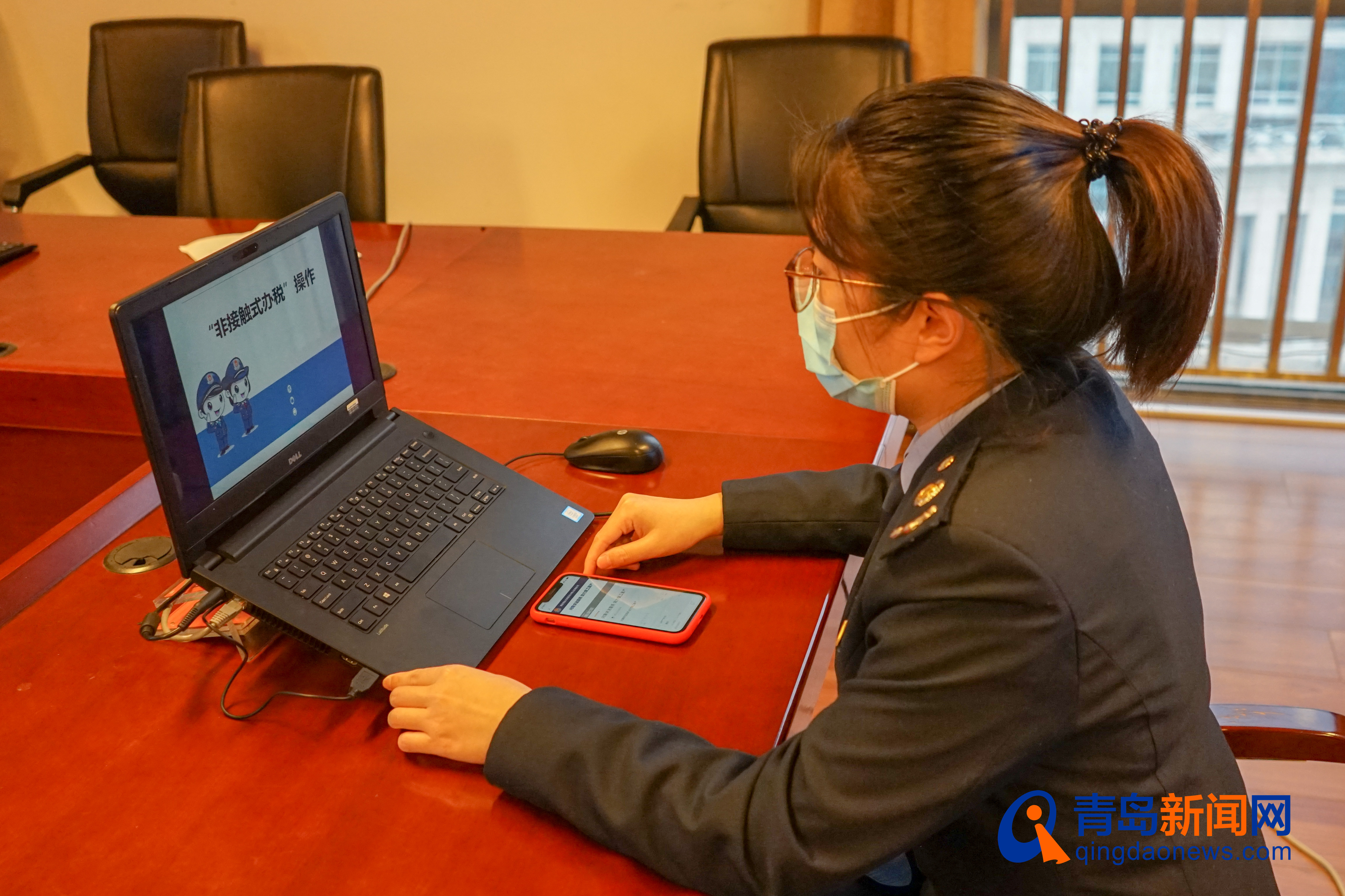 青岛市崂山区税务局：“硕士帮税团”助力企业