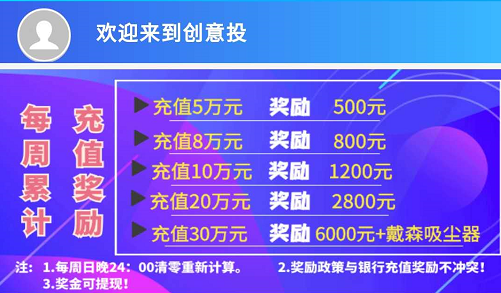 创意投：方便快捷 、多重保障客户资金安全