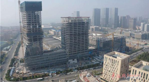 青岛国信金融中心 预计8月底基本完成建设 10月底