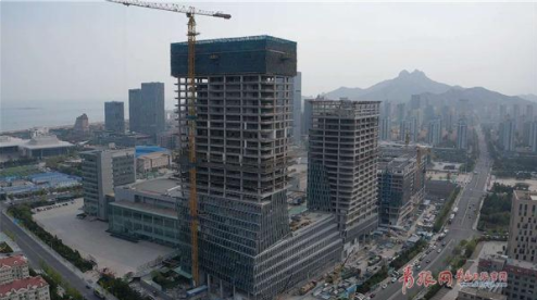 青岛国信金融中心 预计8月底基本完成建设 10月底
