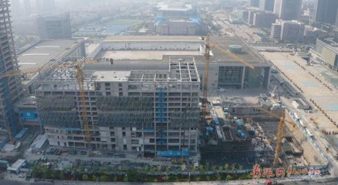 青岛国信金融中心 预计8月底基本完成建设 10月底