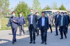 保定市副市长曹海波来建投宝塑调研