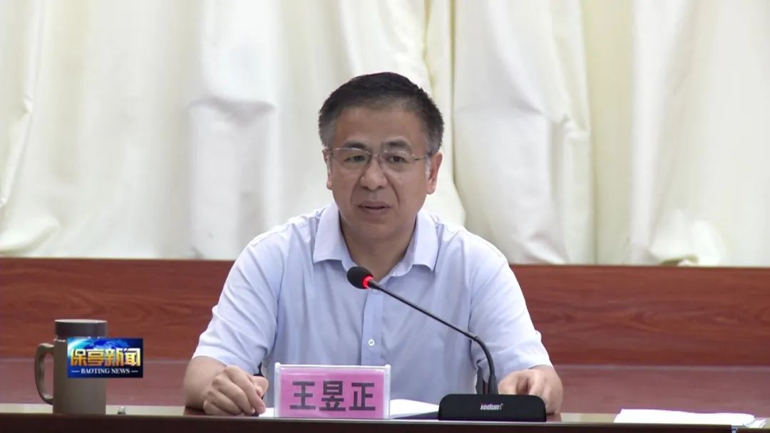 王昱正:聚焦重点领域引进和培养人才 奋力开创